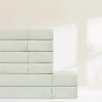 Solid Sage Verona 6-pc. Queen Sheet Set