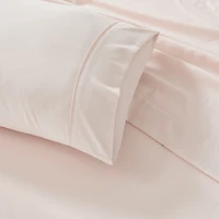 Solid Peach Verona 6-pc. Full Sheet Set
