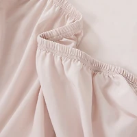 Solid Peach Verona 4-pc. Twin Sheet Set