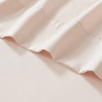 Solid Peach Verona 6-pc. King Sheet Set