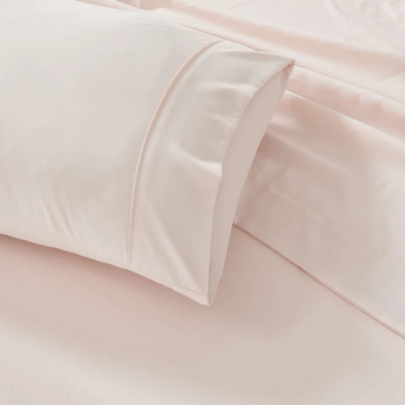 Solid Peach Verona 6-pc. King Sheet Set