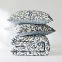 Lillian Floral Reversible 6-pc. King Quilt Set