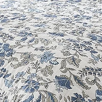 Lillian Floral Reversible 6-pc. King Quilt Set