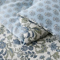 Lillian Floral Reversible 3-pc Queen Comforter Set