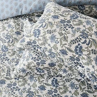 Lillian Floral Reversible 3-pc Queen Comforter Set