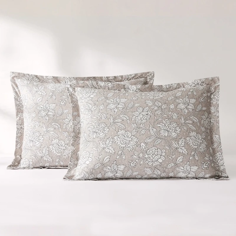 Zara Tan Floral 8-pc. King Comforter Set