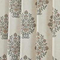 Sofia Floral Bouquet Curtain Panel Set, 84 in.