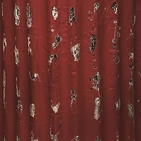 Distressed Red & Green Metal Buckets, Set of 2