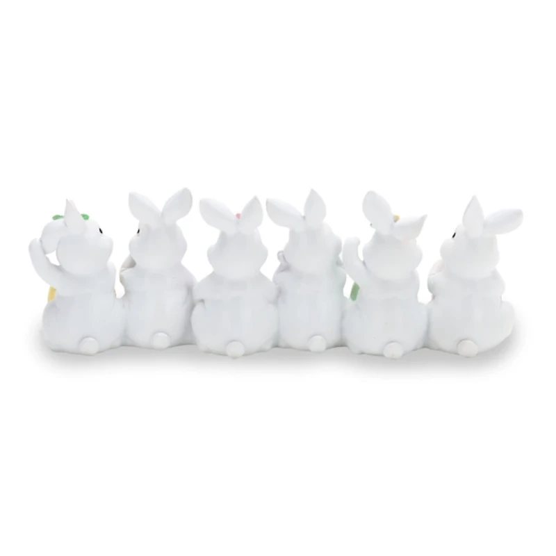 Easter Eggs & Bunnies Figurine