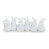 Easter Eggs & Bunnies Figurine