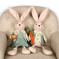 Easter Bunny Shelf Sitters, Set of 2