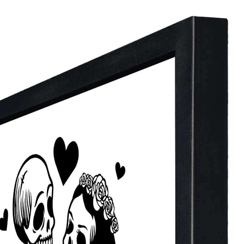 Personalized Til Death Do Us Part Canvas Art Print