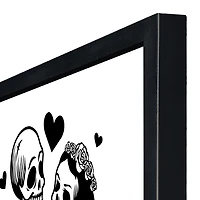 Personalized Til Death Do Us Part Canvas Art Print