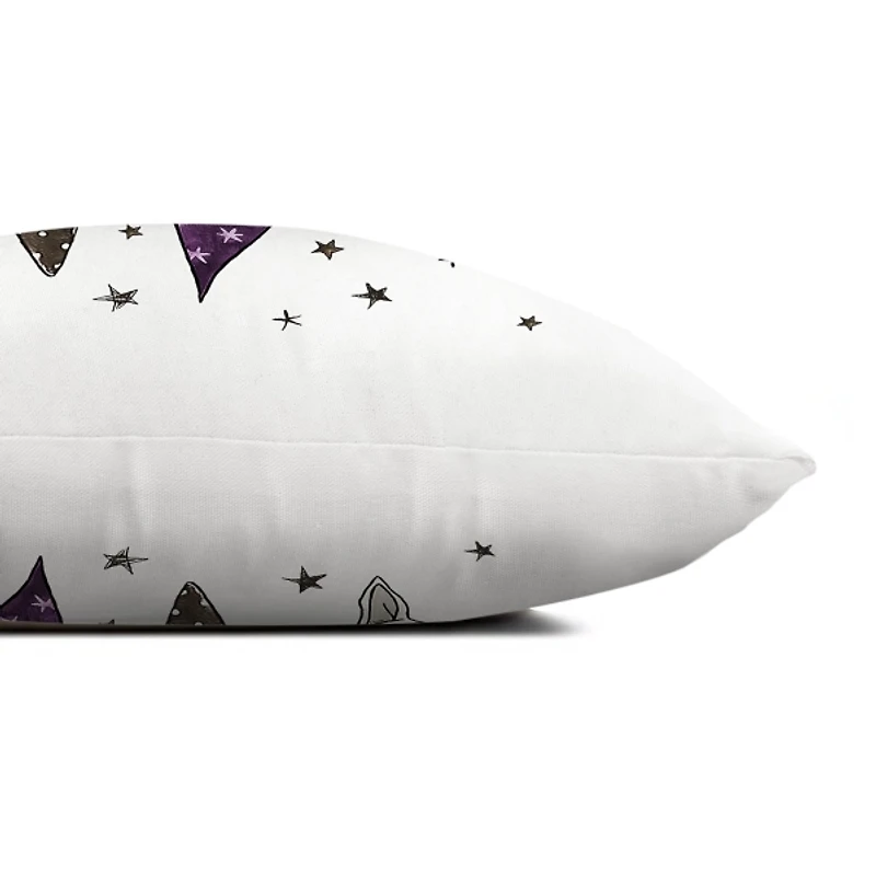 Witch Way to Treats Halloween Lumbar Pillow