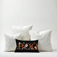 Boo Halloween Icons Lumbar Pillow