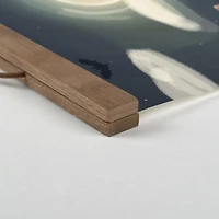 Cowboo Farm Teak Hanging Canvas