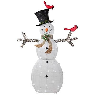 LED Snowman Outdoor Christmas Decoration