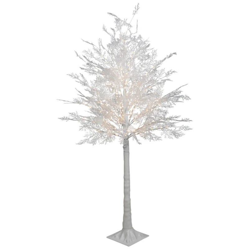 LED White Lace Christmas Tree