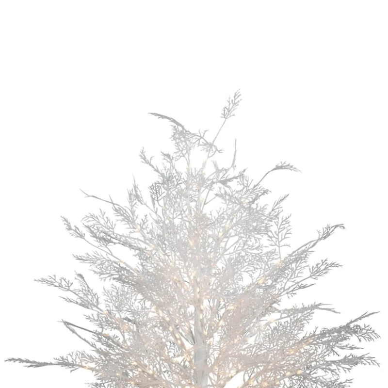 LED White Lace Christmas Tree