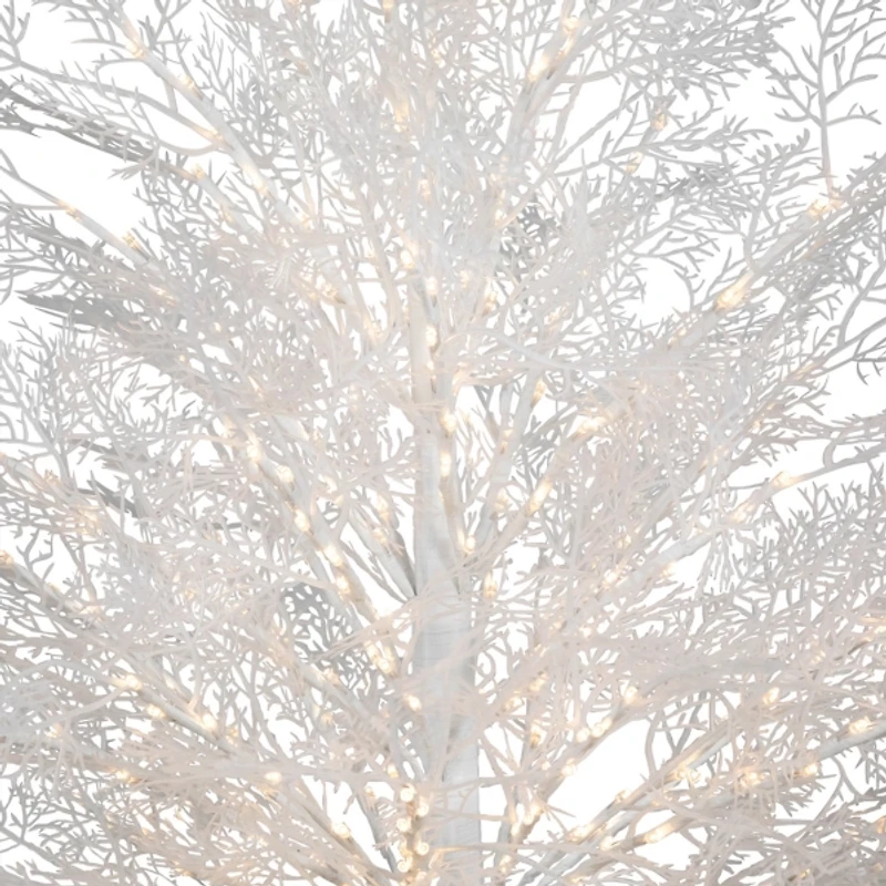 LED White Lace Christmas Tree