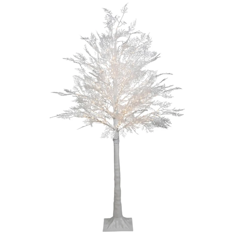LED White Lace Christmas Tree