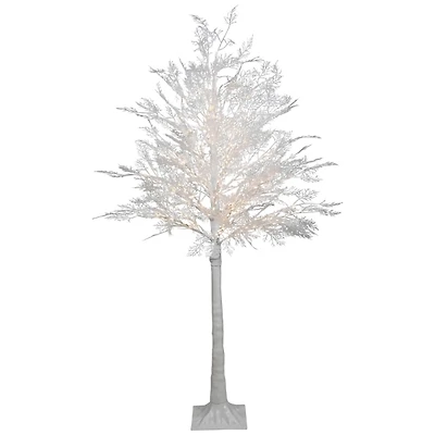 LED White Lace Christmas Tree