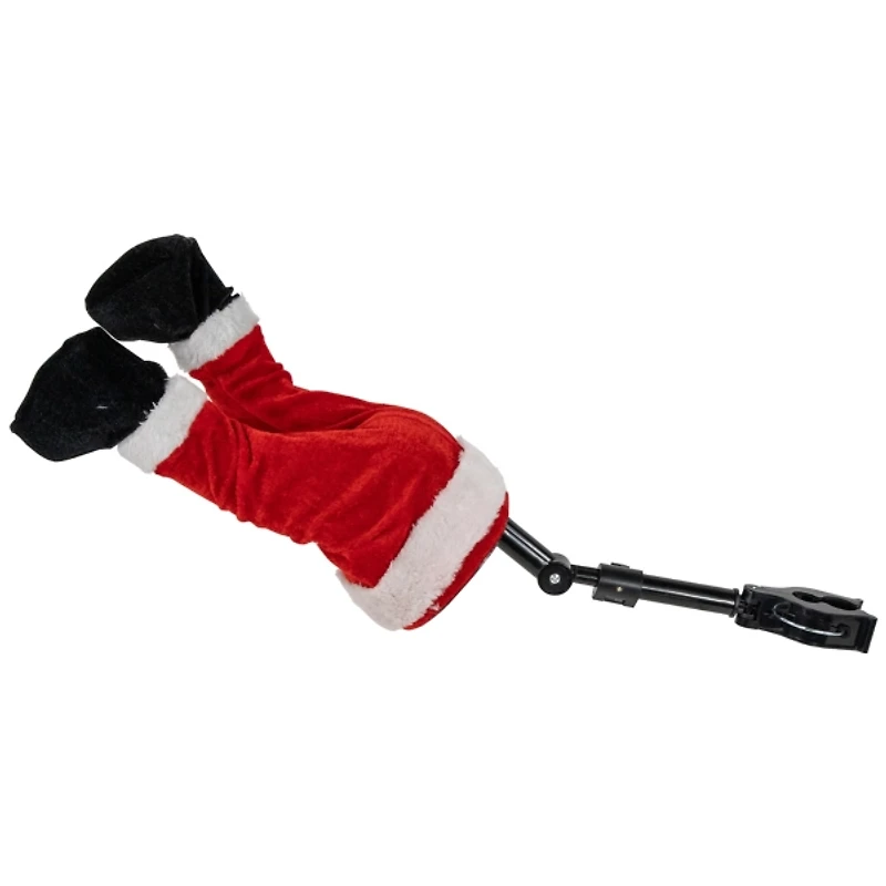 Animated Kicking Santa Legs Christmas Tree Decor