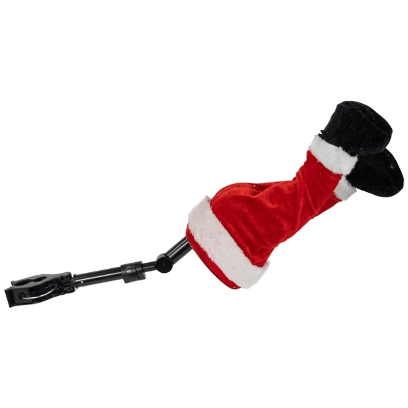 Animated Kicking Santa Legs Christmas Tree Decor