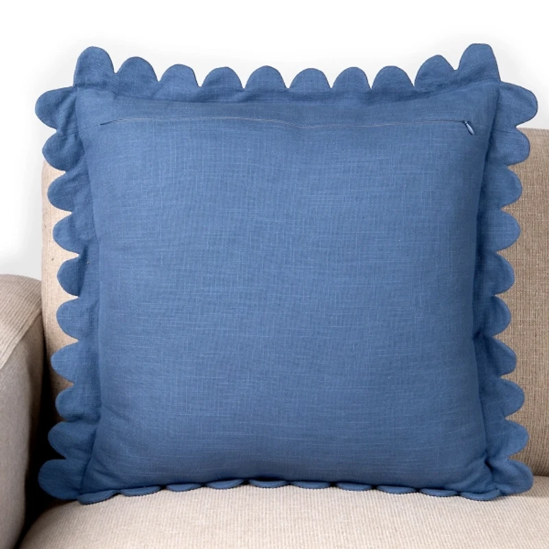 Piper Scalloped Flange Pillow