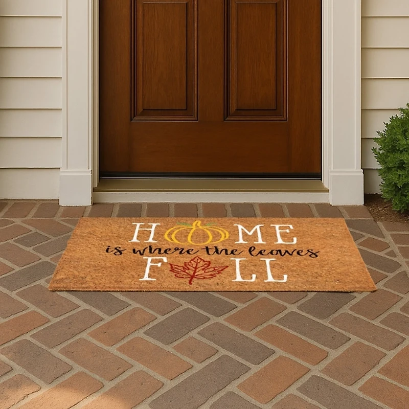Home is Where the Leaves Fall Doormat