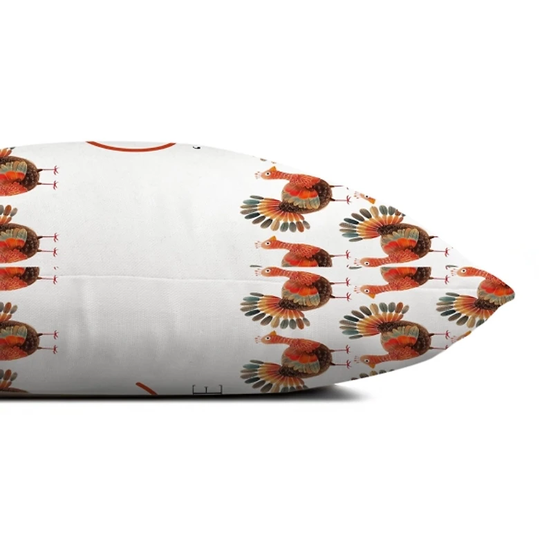 Gobble Til You Wobble Outdoor Pillow