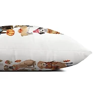 Happy Paw-tumn Outdoor Pillow