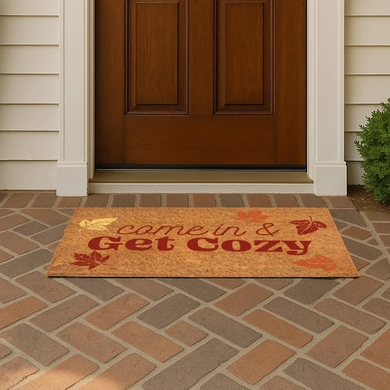 Get Cozy Coir Doormat