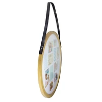 Round 12-Photo Wood Collage Frame