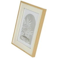 Cream Geometric Picture Frames, Set of 4