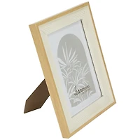 Cream Geometric Picture Frames, Set of 4