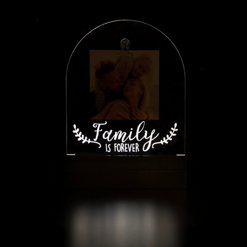 LED Family is Forever Picture Frame