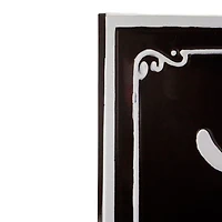 Self Service Laundry Metal Wall Plaque