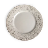 White Vine Ceramic Salad Plate