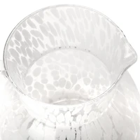 White Speckled Freckle Pitcher