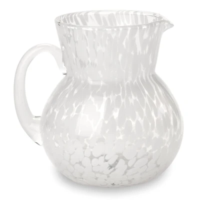 White Speckled Freckle Pitcher