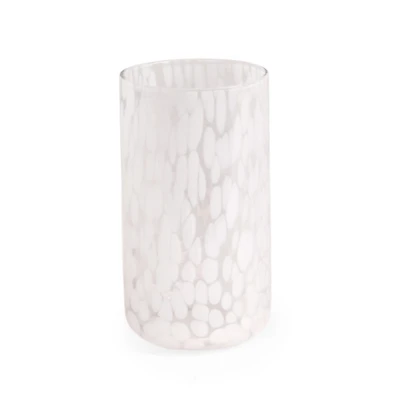 White Speckled Freckle Tall Tumbler