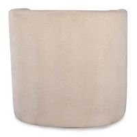 Bexley Natural Upholstered Chair & Ottoman Set