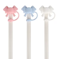 Bow Hydration Straws, Set of 3