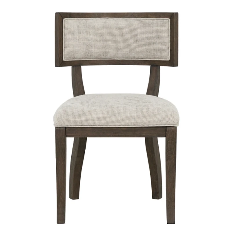 Marie Gray Upholstered Dining Chairs, Set of 2