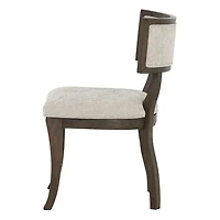Marie Gray Upholstered Dining Chairs, Set of 2