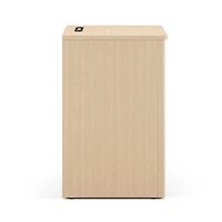 Lennox Natural Rattan Charging End Table