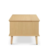 Teagan Natural Rattan Lift-Top Coffee Table