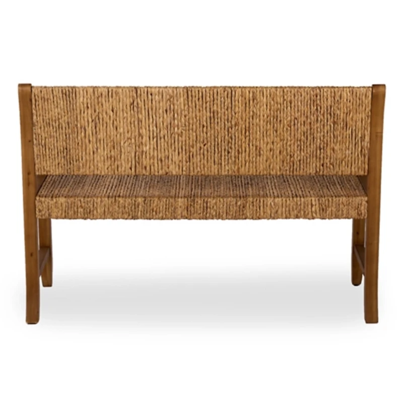 Camden Natural Woven Bench