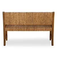 Camden Natural Woven Bench